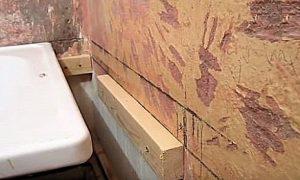 Как заделать стык между ванной и стеной Как заделать стык между ванной и стеной